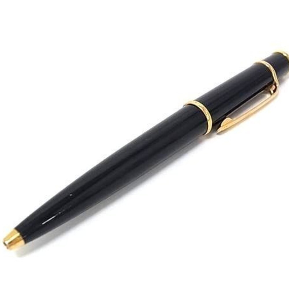 Cartier Diabolo de Ballpoint Pen, Black, Gold, Blue Resin, Men's